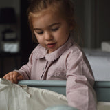 Bed Bumper Crib - Oyster Grey