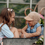 Sun Hat - Frill - wood