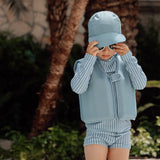 Swim Vest - Neoprene - Blue Shadow