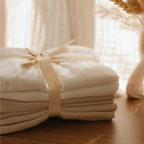Muslins 4 Pack - Oyster Grey
