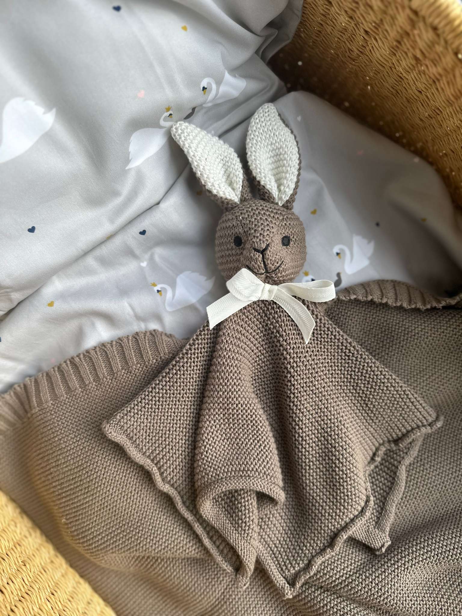 Cuddle Cloth Rabbit - Wood