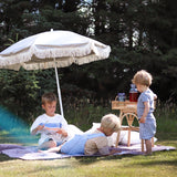 Beach Parasol  - Oyster Grey +50 UV