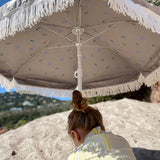 Beach Parasol  - Oyster Grey +50 UV