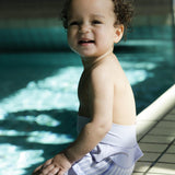Swim Pants Neoprene - Frill - Milk - Hearts
