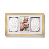 Hand & Footprint Frame – Clay – Large – Wood