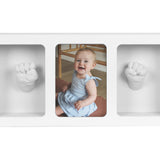 Hand & Footprint 3D Frame – Newborn - White