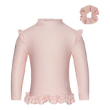Swim Shirt - Frill - English Rose 