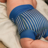 Swim Pants - Neoprene - Azure - Striped