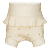 Swim Pants - Neoprene - Frill - Milk - Crown