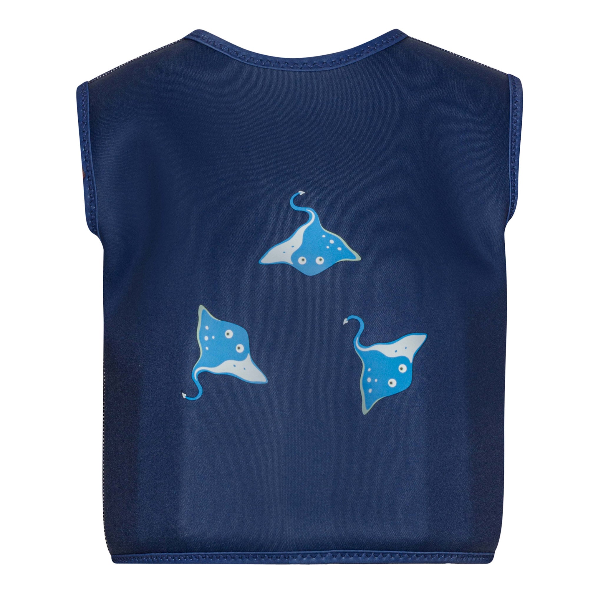 Swim Vest - Neoprene - Navy - Skate Fish