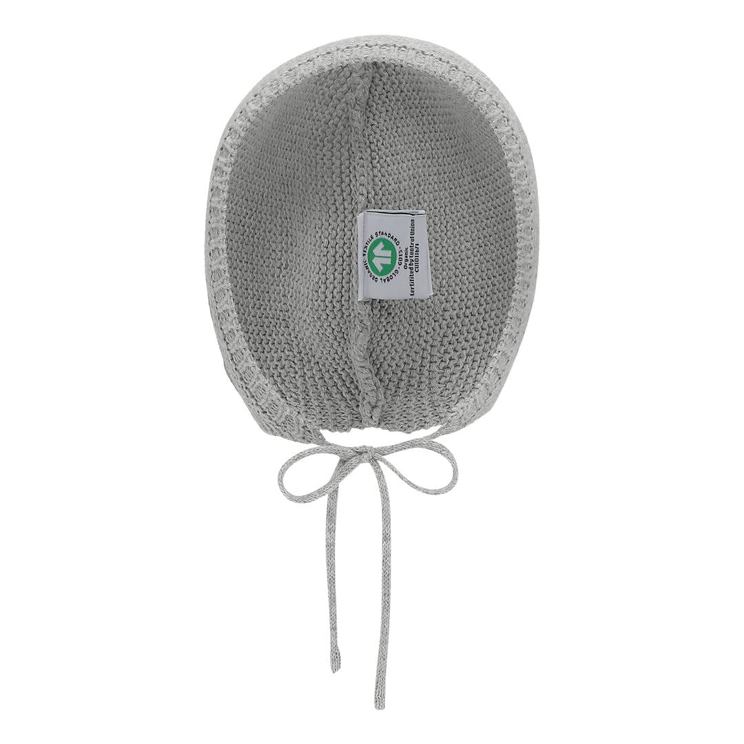 Bonnet Hat Grey Dune GOTS