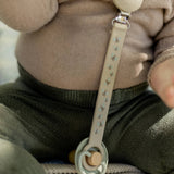 Pacifier Holder - Silicone - Honeybee