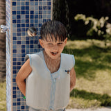 Swim Vest - Neoprene - Seersucker - Honeybee