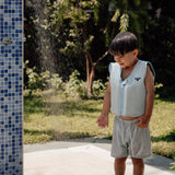Swim Vest - Neoprene - Seersucker - Honeybee