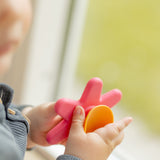 Suction Spinner Set - Silicone - Pink