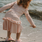 Swim Skirt Pants - English Rose 