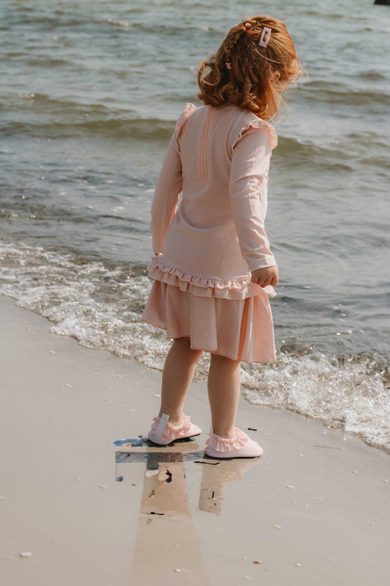 Badenederdel med shorts - English Rose