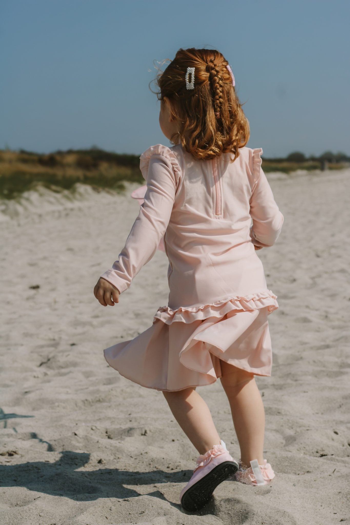 Badenederdel med shorts - English Rose