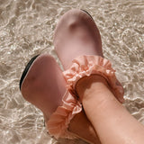 Swim Shoes - Frill - English Rose
